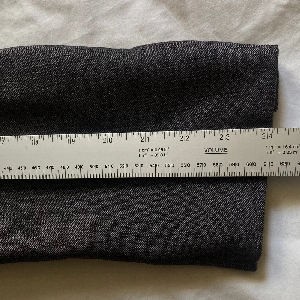Gucci Blazer Jacket Mens Large EU 50 Charcoal Grey Wool Mohair Designer Suit